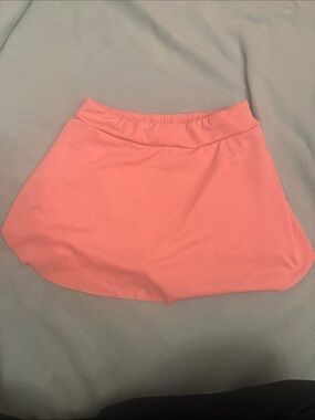 Coral Pink Athletic Skort